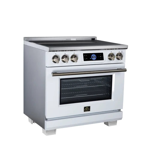 Forno Maximus 36" 5.36 cu.ft Induction Range with Air Fryer, Air Sous Vide, True Convection, and Digital Display (FFSIN0968-36)