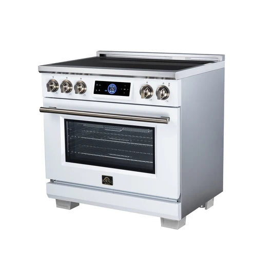 Forno Maximus 36" 5.36 cu.ft Induction Range with Air Fryer, Air Sous Vide, True Convection, and Digital Display (FFSIN0968-36)