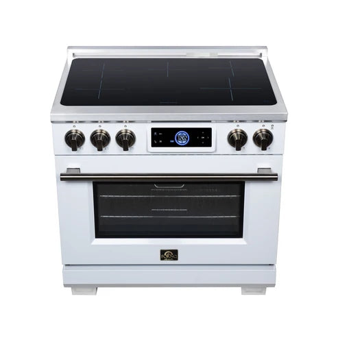 Forno Maximus 36" 5.36 cu.ft Induction Range with Air Fryer, Air Sous Vide, True Convection, and Digital Display (FFSIN0968-36)