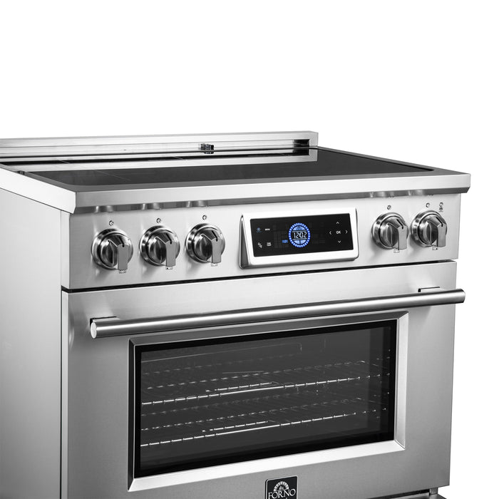 Forno Maximus 36" 5.36 cu.ft Induction Range with Air Fryer, Air Sous Vide, True Convection, and Digital Display (FFSIN0968-36)