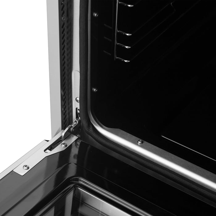 Forno Torino 36" 5.36 cu. ft. French Door Induction Range with True Convection, Air Fry and Sous Vide in Stainless Steel (FFSIN0950-36)