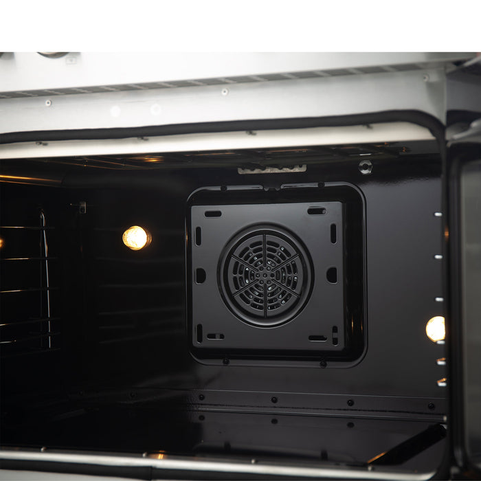 Forno Torino 36" 5.36 cu. ft. French Door Induction Range with True Convection, Air Fry and Sous Vide in Stainless Steel (FFSIN0950-36)