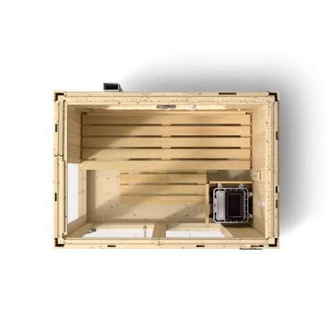 Kohler C1 - Indoor Sauna Kit, Scandinavian Spruce, Up to 5 Persons