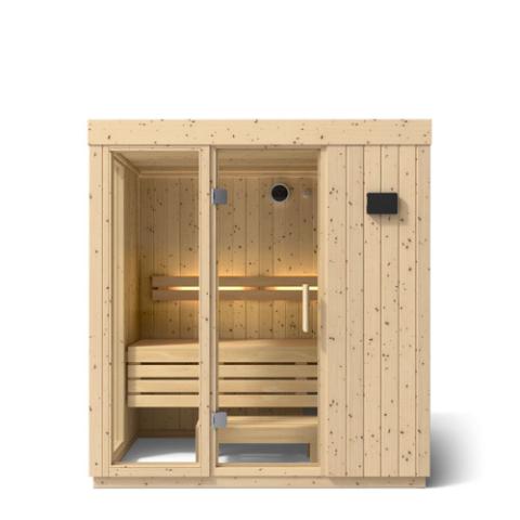 Kohler C1 - Indoor Sauna Kit, Scandinavian Spruce, Up to 5 Persons