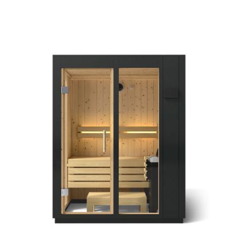 Kohler C1 - Indoor Sauna Kit, Graphite Grey, Up to 5 Persons