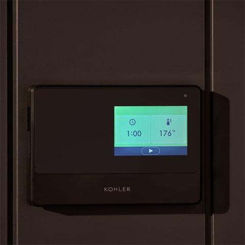 Kohler C1 - Indoor Sauna Kit, Graphite Grey, Up to 5 Persons