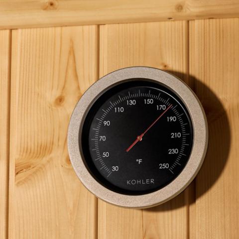 Kohler C1 - Indoor Sauna Kit, Scandinavian Spruce, Up to 5 Persons