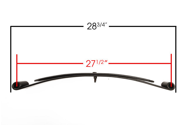 MODZ Club Car Precedent 2009-Up Heavy Duty Front Leaf Spring Kit