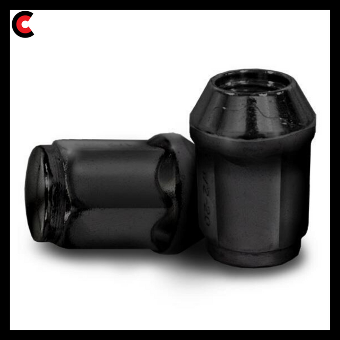 Madjax 16-Pack Lug Nuts for Yamaha, Evolution and Denago 12mm x 1.25 Metric - Black