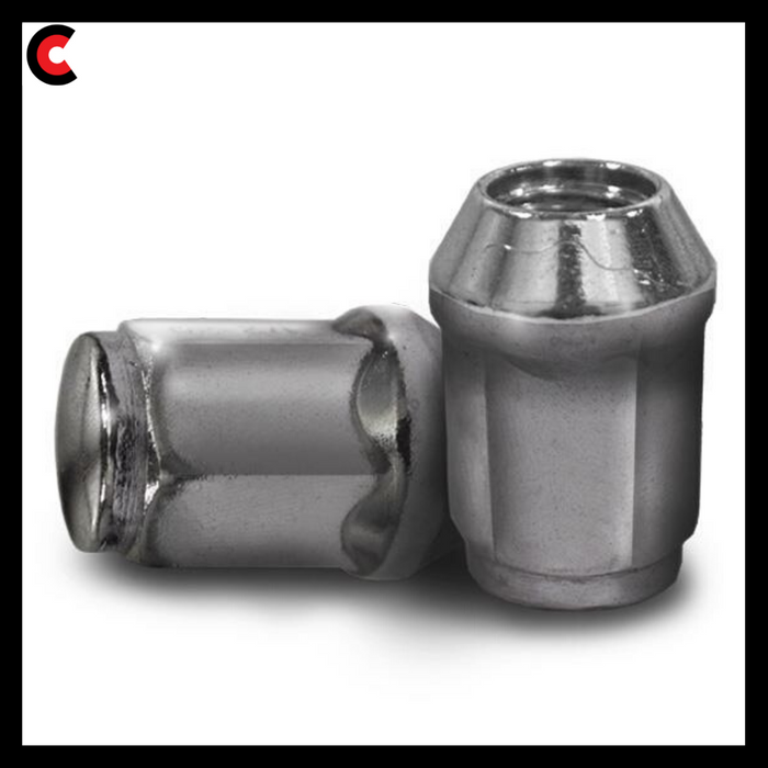 Madjax 16-Pack Lug Nuts for Club Car, EZGO and ICON 1/2-inch x 20  - Chrome