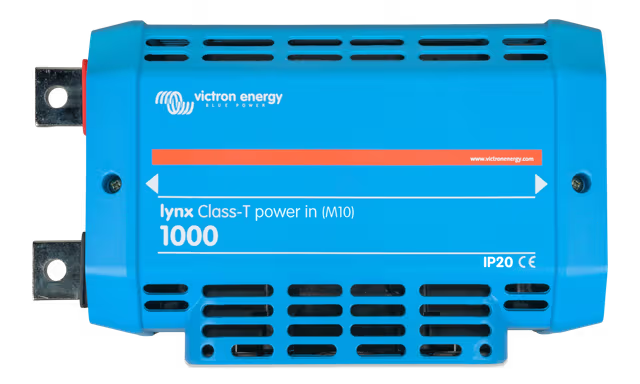 Victron Lynx Class-T Power In (M10) – DC Busbar Module with Class-T Fuse Holder for Battery Systems | RV, Marine & Solar