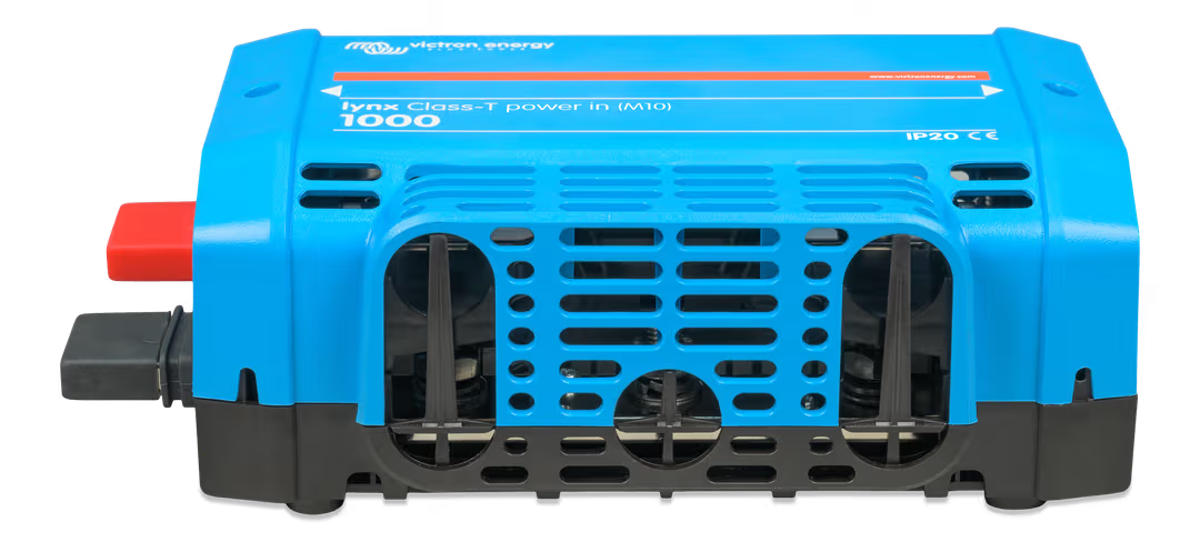 Victron Lynx Class-T Power In (M10) – DC Busbar Module with Class-T Fuse Holder for Battery Systems | RV, Marine & Solar