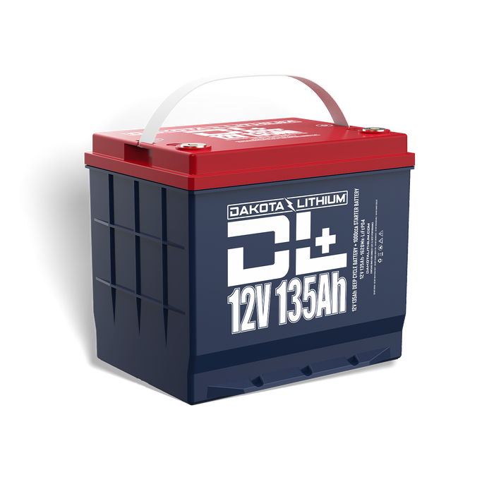 Dakota Lithium DL+ 12V 135Ah Heated Dual Purpose LiFePO4 Battery