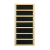 Dynamic saunas - San Marino 2-person Low EMF (Under 8MG) FAR Infrared Sauna (Canadian Hemlock)