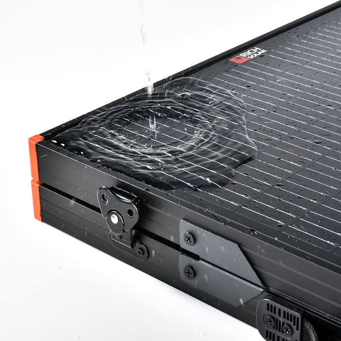 Rich Solar Mega 100 Portable Briefcase Charging Kit - 100W 12V Portable Solar Panel