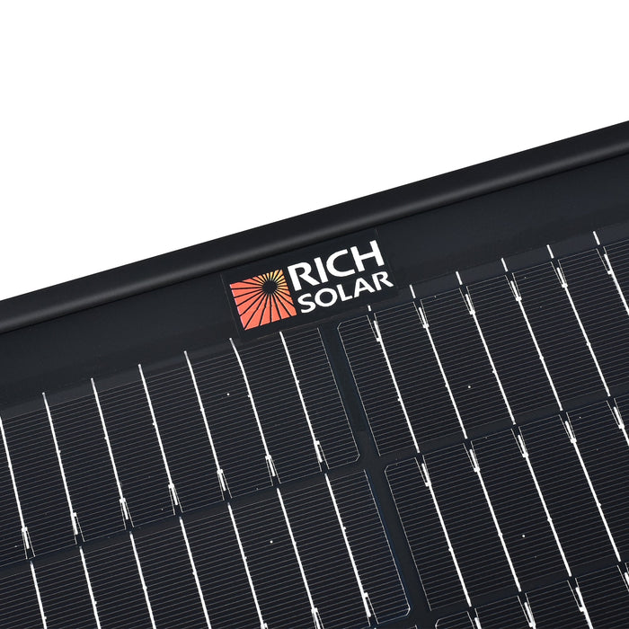 Rich Solar Mega 100 Portable Briefcase Charging Kit - 100W 12V Portable Solar Panel