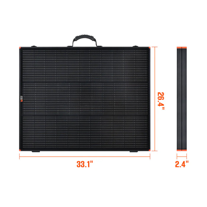 Rich Solar Mega 200 Portable Briefcase Solar Panel - 200W 12V Portable Solar Panel