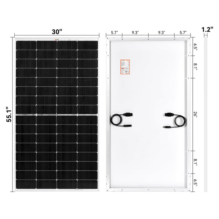 Rich Solar Mega 220 - 220W 12V Off-Grid Solar Panel
