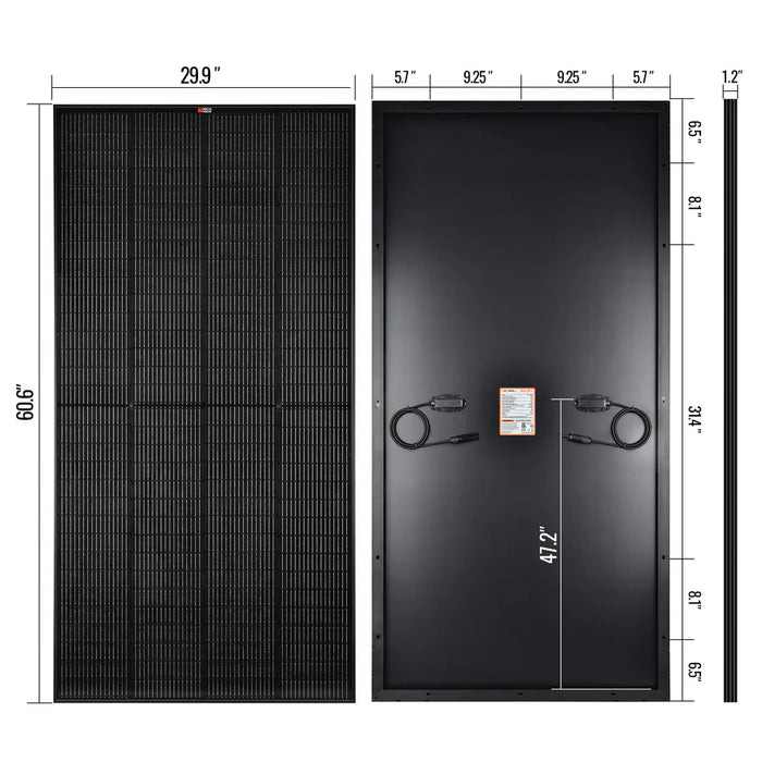 Rich Solar Mega 250 PRO - 250W 24V Off-Grid Solar Panel