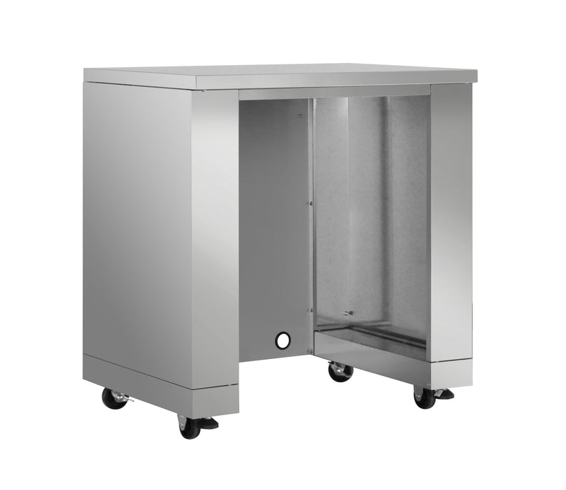 Thor Kitchen 35" Outdoor Kitchen Refrigerator Cabinet in Stainless Steel (MK02SS304)