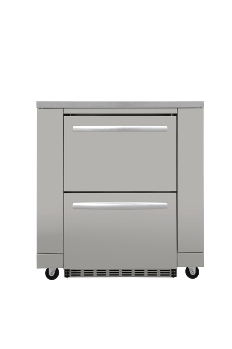 Thor Kitchen 35" Outdoor Kitchen Refrigerator Cabinet in Stainless Steel (MK02SS304)