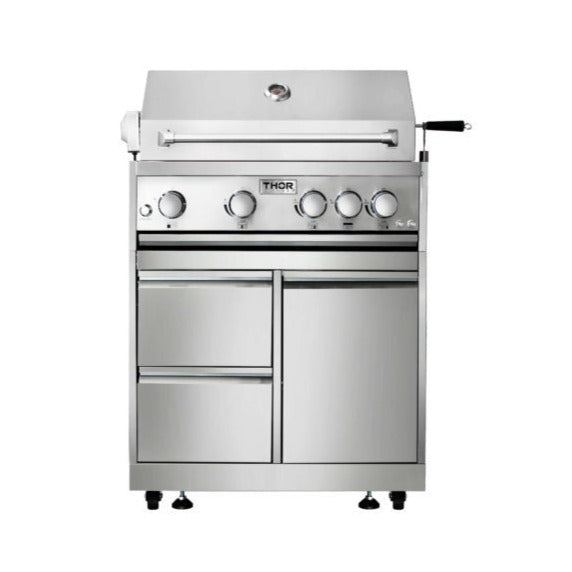 Thor Kitchen 32" Outdoor Kitchen BBQ Grill Cabinet in Stainless Steel (MK03SS304)