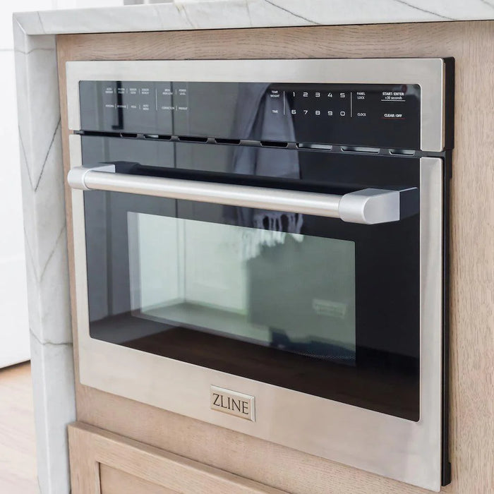 ZLINE 24" Built-in Convection Microwave Oven in with Speed and Sensor Cooking in Stainless Steel (MWO-24)