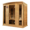 Maxxus 4-Person Low EMF (Under 8MG) FAR Infrared Sauna (Canadian Red Cedar)