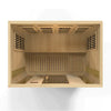 Maxxus 4-Person Low EMF (Under 8MG) FAR Infrared Sauna (Canadian Hemlock)