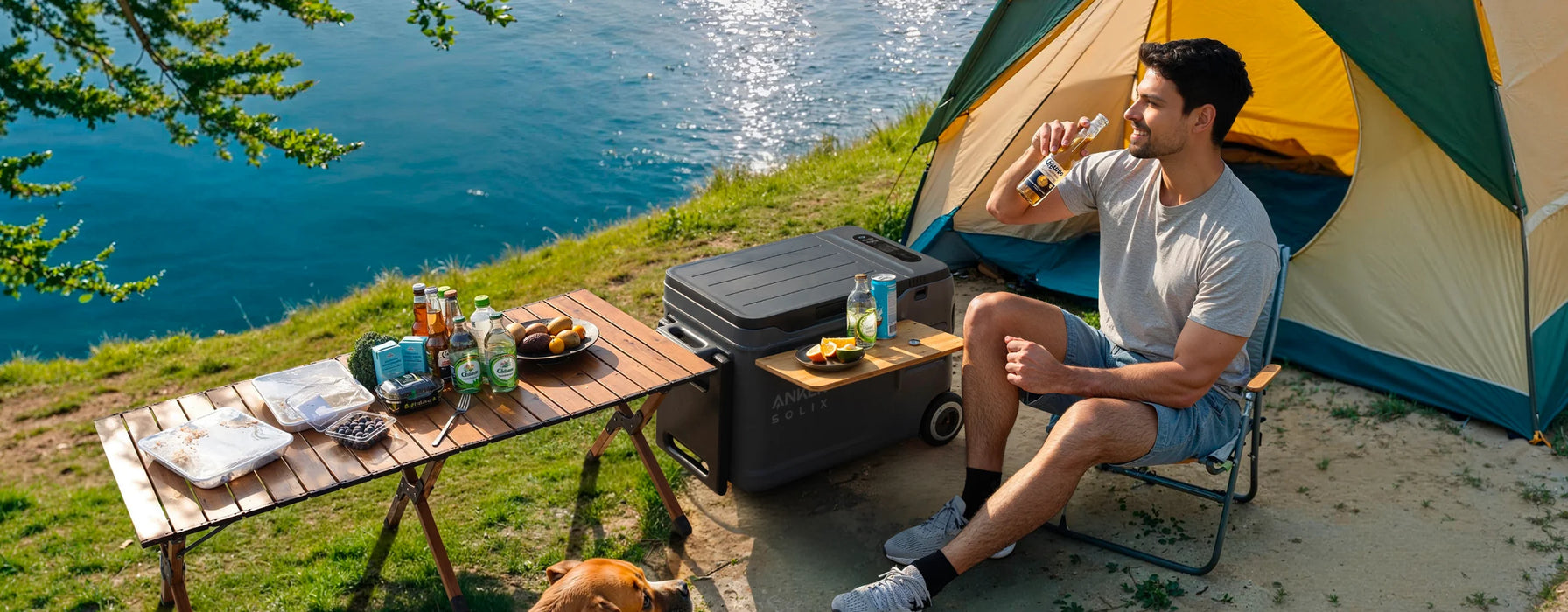 Anker Solix EverFrost 2 Electric Cooler - 40L or 58L with 288Wh Battery