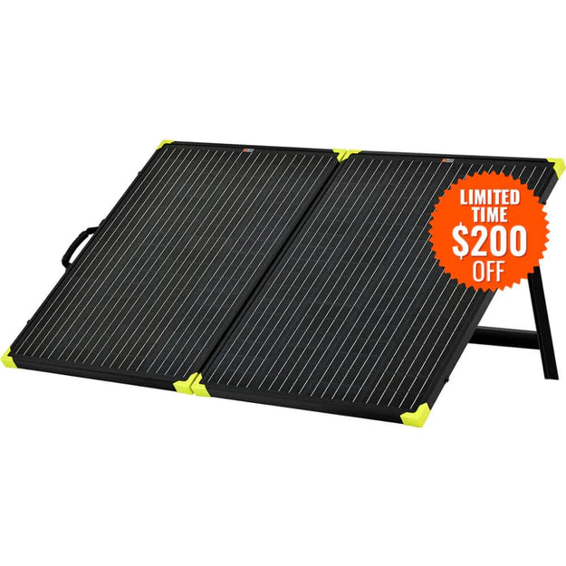 RICH SOLAR Mega 200 Portable Briefcase Solar Panel | 200 Watt Portable Solar Panel