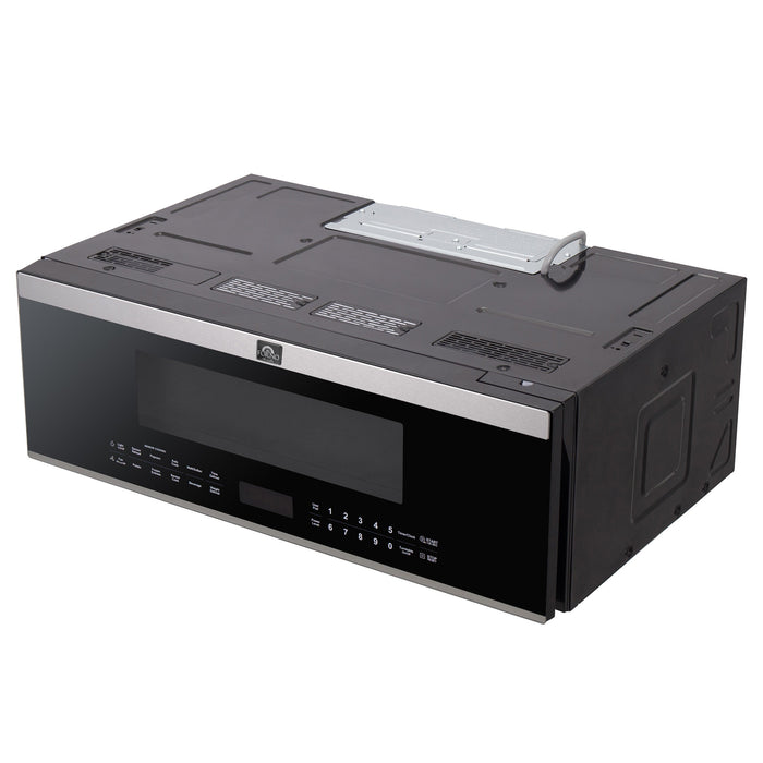 Forno Padula 30" 1.2 cu. ft. 400 CFM Over The Range Microwave in Stainless Steel (FOTR3080-30)