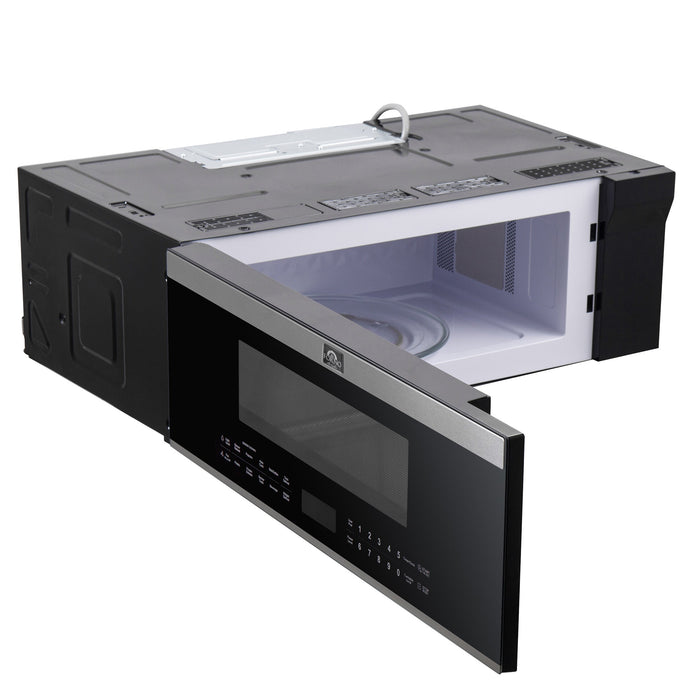Forno Padula 30" 1.2 cu. ft. 400 CFM Over The Range Microwave in Stainless Steel (FOTR3080-30)
