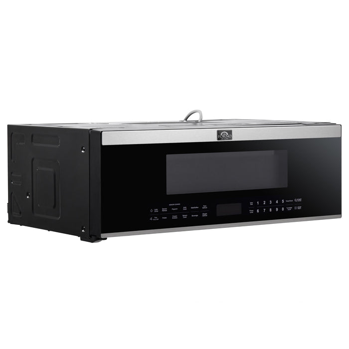Forno Padula 30" 1.2 cu. ft. 400 CFM Over The Range Microwave in Stainless Steel (FOTR3080-30)