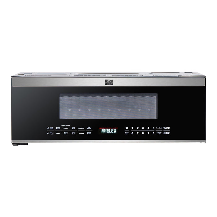 Forno Padula 30" 1.2 cu. ft. 400 CFM Over The Range Microwave in Stainless Steel (FOTR3080-30)