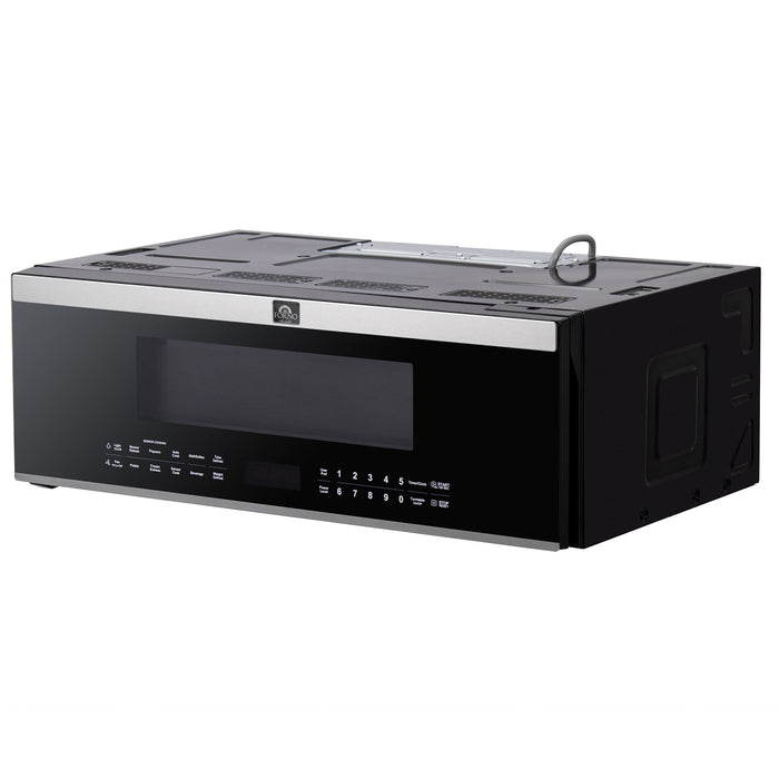 Forno Padula 30" 1.2 cu. ft. 400 CFM Over The Range Microwave in Stainless Steel (FOTR3080-30)