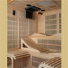 Dynamic saunas Monaco 6-person Ultra Low EMF (Under 3MG) FAR Infrared Sauna (Canadian Hemlock)