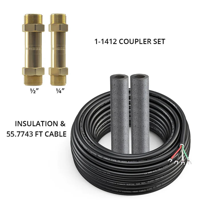 MRCOOL DIYCOUPLER-14 + DIYCOUPLER-12 w/50 ft of Communication Wire