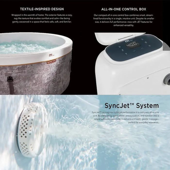 MSPA VERTO COCOON-ECO 6 Person Inflatable Hot Tub Spa