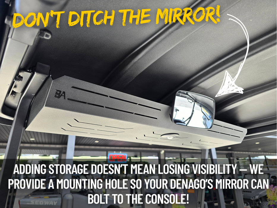 Denago Nomad Storage Console + Dome Light