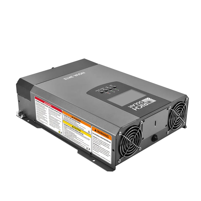 Rich Solar Nova 3K12 - 3000W 12V Pure Sine Wave Inverter with Built-in Transfer Switch