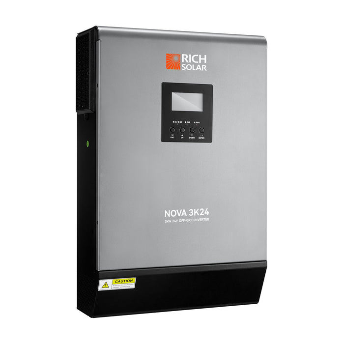 Rich Solar Nova Max 3K - 3000W (3kW) 24V Off-Grid Hybrid Solar Inverter