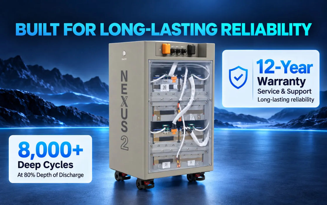 BigBattery 48V NEXUS 2 LiFePO4 Battery - 314Ah 16kW