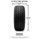MODZ 12" Assault Glossy Black with Ball Mill Wheels & Street Tires Combo