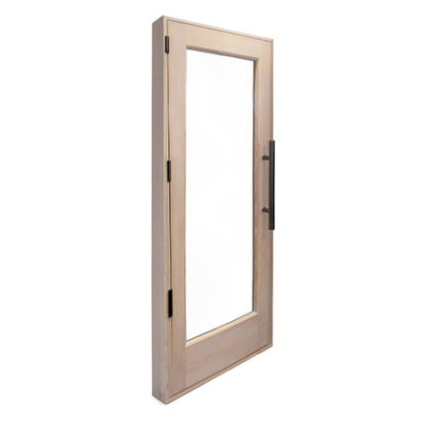Prosaunas Solid Wood Sauna Door with Insulated Glass 24" x 70"