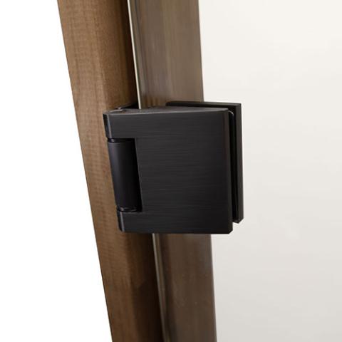 Prosaunas Clear Glass Sauna Door 24x81