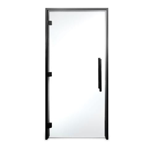 Prosaunas Clear ADA Glass Sauna Door 36x81 - Prehung ADA Clear Glass Sauna Door