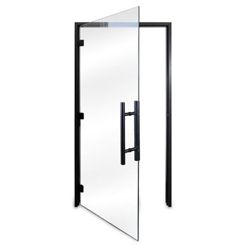 Prosaunas Clear ADA Glass Sauna Door 36x81 - Prehung ADA Clear Glass Sauna Door