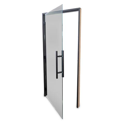 Prosaunas Tinted ADA Glass Sauna Door 36x81 - Prehung ADA Tinted Glass Sauna Door