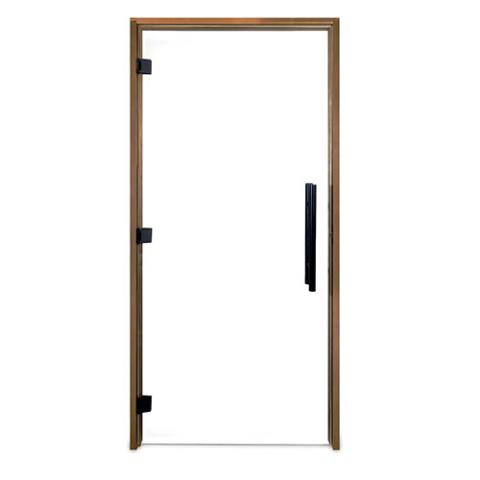 Prosaunas Clear ADA Glass Sauna Door 36x81 - Prehung ADA Clear Glass Sauna Door